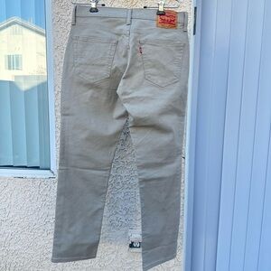 Levi's 511 Slim Fit 30x32 Men's Jeans Style Twill Pants Khaki Tan
